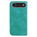 iPhone 17 Air Seven-shaped Embossed Leather Phone Case - Green