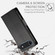 iPhone 17 Air Side Buckle Magnetic Frosted Leather Phone Case - Black