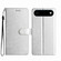 iPhone 17 Air Silk Texture Horizontal Flip Leather Phone Case - Silver