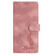 iPhone 17 Air Skin Feel Embossed Feather Leather Phone Case - Pink