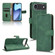 iPhone 17 Air Skin Feel Magnetic Flip Leather Phone Case - Green