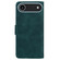 iPhone 17 Air Skin Feel Pure Color Flip Leather Phone Case - Green