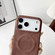 iPhone 17 Air Skin Feel Sheepskin MagSafe Magnetic Phone Case - Black