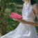 iPhone 17 Air Skin-feel Embossed Butterfly Leather Phone Case - Rose Red