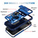 iPhone 17 Air Sliding Camshield TPU + PC Phone Case with Holder - Navy Blue