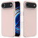 iPhone 17 Air Solid Color Silicone Phone Case - Sand Pink