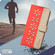 iPhone 17 Air Splicing Color Hollow Flower Pattern RFID Leather Phone Case - Red