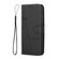 iPhone 17 Air Stitching Calf Texture Buckle Leather Phone Case - Black