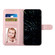 iPhone 17 Air Stitching Calf Texture Buckle Leather Phone Case - Rose Gold