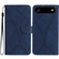 iPhone 17 Air Stitching Embossed Leather Phone Case - Blue