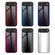 iPhone 17 Air Texture Gradient Glass TPU Phone Case - Black