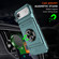iPhone 17 Air TPU+PC Shockproof Card Phone Case with Metal Ring Holder - Green