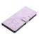 iPhone 17 Air Triangles Embossed Leather Phone Case - Purple