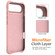 iPhone 17 Air Wave Texture MagSafe Magnetic Liquid Silicone Phone Case - Pink