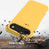 iPhone 17 Air Wave Texture MagSafe Magnetic Liquid Silicone Phone Case - Yellow