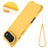 iPhone 17 Air Wave Texture MagSafe Magnetic Liquid Silicone Phone Case - Yellow