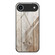 iPhone 17 Air Wood Grain Glass Phone Case - Grey