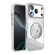 iPhone 17 Pro 360 Holder Magsafe Acrylic Hybrid TPU Phone Case - Frosted White