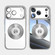 iPhone 17 Pro 360 Holder Magsafe Acrylic Hybrid TPU Phone Case - Grey