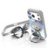 iPhone 17 Pro 360 Holder Magsafe Acrylic Hybrid TPU Phone Case - Grey