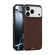 iPhone 17 Pro ABEEL Ruyi Pattern 6D Micro Relief MagSafe Leather Phone Case - Brown