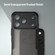 iPhone 17 Pro Armor Glaze PC Hybrid TPU Phone Case - Black