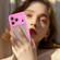 iPhone 17 Pro Armor Glaze PC Hybrid TPU Phone Case - Pink