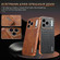 iPhone 17 Pro AZNS Electroplated Frame Crocodile Texture Full Coverage Phone Case - Green