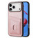 iPhone 17 Pro AZNS K1 Series Card Slot Business Phone Case - Pink