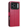 iPhone 17 Pro AZNS Sheepskin Texture Flip Leather Phone Case - Red