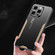 iPhone 17 Pro Blade Series TPU Hybrid Metal Phone Case - Blue