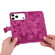 iPhone 17 Pro Butterfly Cat Embossing Flip Leather Phone Case - Pink