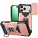 iPhone 17 Pro Camera Shield Card Slot PC+TPU Phone Case - Rose Gold