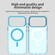 iPhone 17 Pro Candy Magsafe PC Hybrid TPU Phone Case - Blue