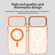iPhone 17 Pro Candy Magsafe PC Hybrid TPU Phone Case - Orange