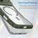 iPhone 17 Pro Carbon Fiber Texture MagSafe Translucent Phone Case - Green