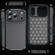 iPhone 17 Pro Carbon Fiber Texture Shockproof TPU Phone Case - Black
