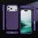 iPhone 17 Pro Carbon Fiber Texture Skin-feel MagSafe Phone Case - Purple