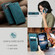 iPhone 17 Pro CaseMe 013 Multifunctional Horizontal Flip Leather Phone Case - Blue