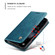 iPhone 17 Pro CaseMe 013 Multifunctional Horizontal Flip Leather Phone Case - Blue