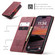 iPhone 17 Pro CaseMe 013 Multifunctional Horizontal Flip Leather Phone Case - Red