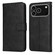 iPhone 17 Pro Classic Calf Texture Flip Leather Phone Case - Black