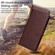 iPhone 17 Pro Classic Calf Texture Flip Leather Phone Case - Brown