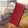 iPhone 17 Pro Classic Calf Texture Flip Leather Phone Case - Red