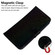 iPhone 17 Pro Colorful Magnetic Buckle Leather Phone Case - Black