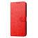 iPhone 17 Pro Daisy Embossed Leather Phone Case - Red