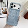iPhone 17 Pro Denim MagSafe Magnetic PC + PU Phone Case - Light Blue