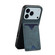 iPhone 17 Pro Denior D06 PU Back Cover Card Slot Holder Phone Case - Blue