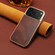 iPhone 17 Pro Denior Oil Wax Leather Electroplating Phone Case - Brown