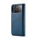 iPhone 17 Pro DG.MING Crazy Horse Texture Detachable Magnetic Leather Phone Case - Blue